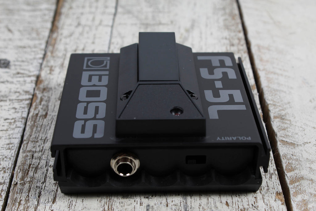 Boss FS-5L Electric Guitar Latching Footswitch Pedal with LED Status Indicator