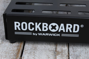 RockBoard by Warwick RBO B 3.1 TRES B Guitar Effects Pedal Pedal Board w Gig Bag