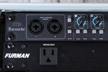 Load image into Gallery viewer, Focusrite Saffire Pro 40 Interface with Furman M-8×2 and 2 Space Rack Case