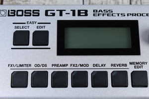 Boss GT-1B Bass Multi-Effects Processor Electric Bass Guitar Effects Processor