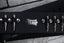 Levys PM28-2B-BLK Rebel Series Genuine Leather Guitar Strap Adjustable 49 to 59