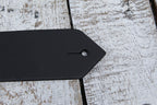 Levys PM28-2B-BLK Rebel Series Genuine Leather Guitar Strap Adjustable 49 to 59