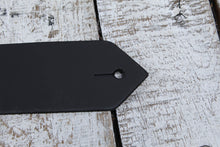 Load image into Gallery viewer, Levys PM28-2B-BLK Rebel Series Genuine Leather Guitar Strap Adjustable 49 to 59