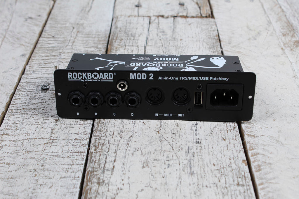RockBoard RBO B MOD 2 V2 All in One Patchbay for MIDI Controlled Amps & Devices