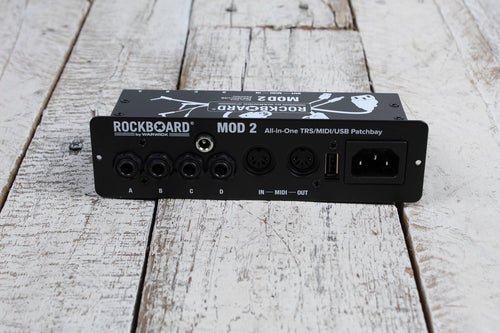 RockBoard RBO B MOD 2 V2 All in One Patchbay for MIDI Controlled Amps & Devices