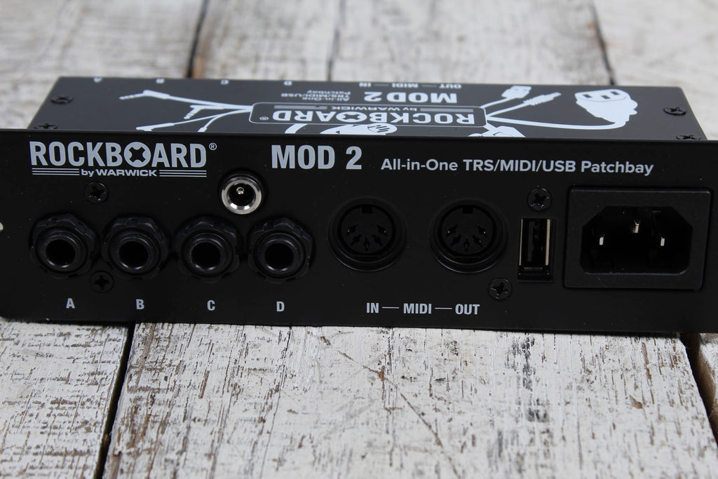RockBoard RBO B MOD 2 V2 All in One Patchbay for MIDI Controlled Amps & Devices
