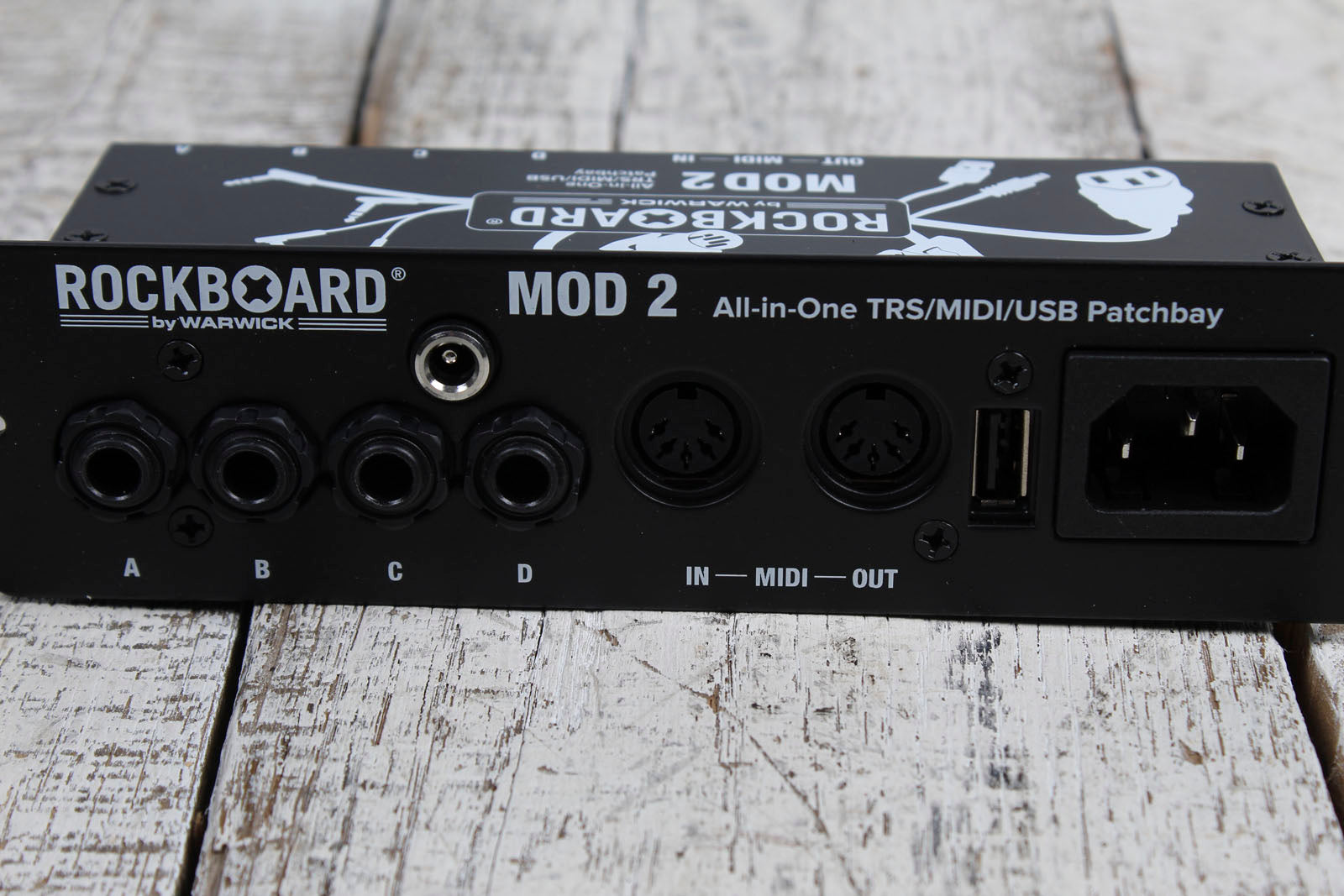 RockBoard RBO B MOD 2 V2 All in One Patchbay for MIDI Controlled Amps & Devices