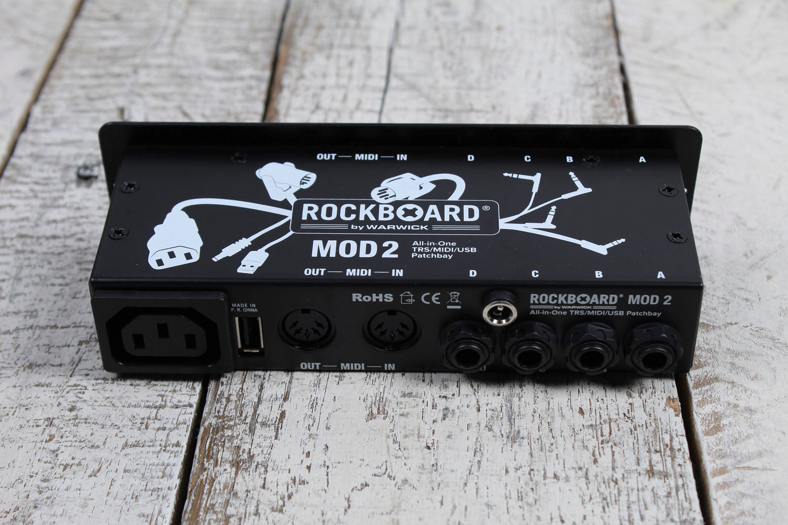 RockBoard RBO B MOD 2 V2 All in One Patchbay for MIDI Controlled Amps & Devices