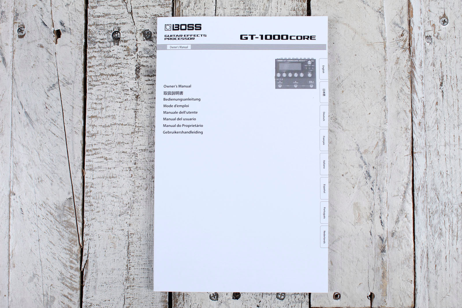 Boss GT-1000CORE Multi Effects Processor Amp Modeler Guitar and Bass Processor