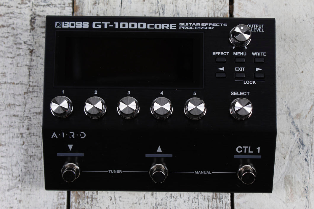 Boss GT-1000CORE Multi Effects Processor Amp Modeler Guitar and Bass Processor