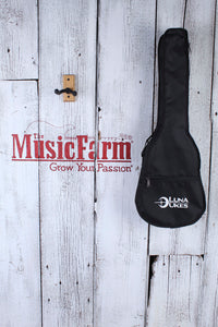 Luna Bamboo Tenor Ukulele Satin Natural Finish UKE BAMBOO T with Gig Bag