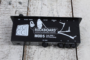 RockBoard RBO B MOD 5 Mod 5 DI + Speaker Simulator Guitar Pedal Board Patch Bay