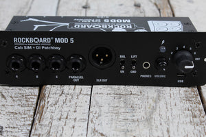 RockBoard RBO B MOD 5 Mod 5 DI + Speaker Simulator Guitar Pedal Board Patch Bay