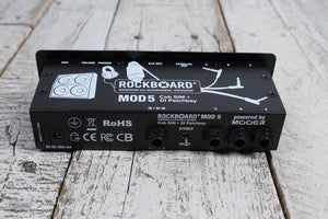 RockBoard RBO B MOD 5 Mod 5 DI + Speaker Simulator Guitar Pedal Board Patch Bay