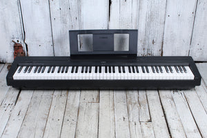 Yamaha P45 88 Key Weighted Action Digital Piano w Power Supply and Pedal Black