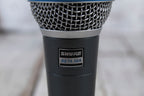 Shure Beta 58A Supercardioid Dynamic Vocal Microphone with Clip and Bag Mic