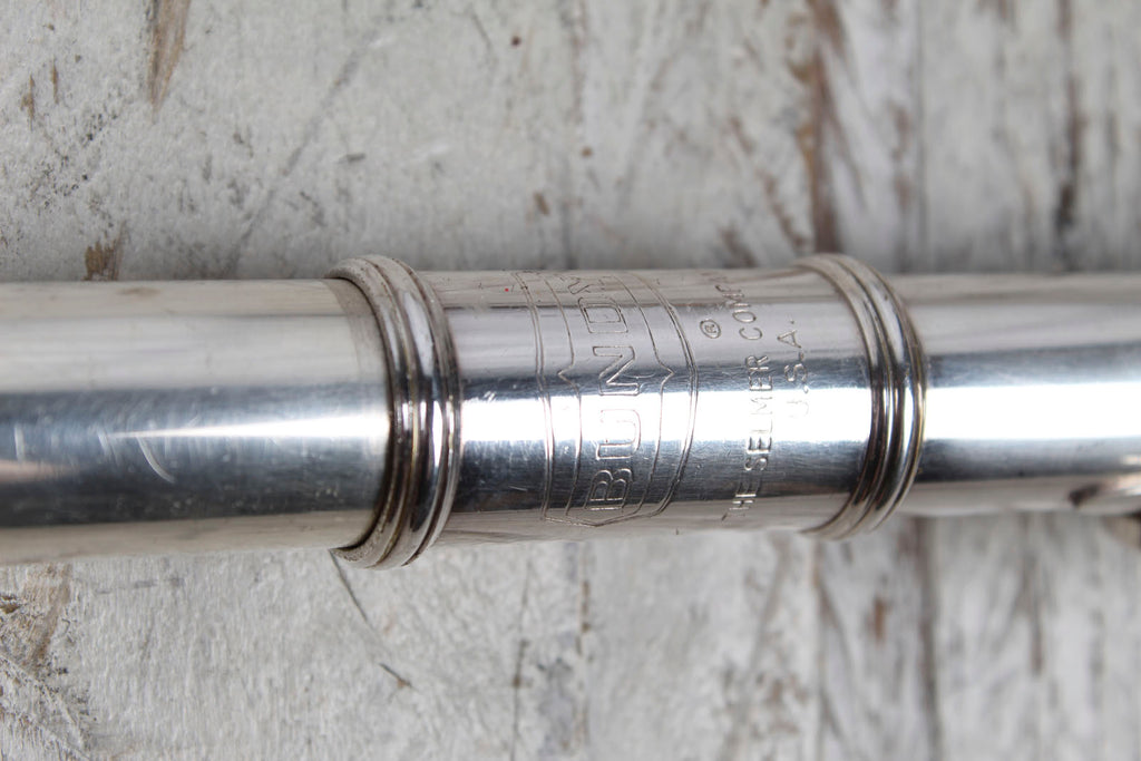 Bundy Student Model Silver Plated Flute with Hardshell Case