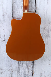 Ibanez Altstar ALT30 Acoustic Electric Guitar Dark Orange Metallic