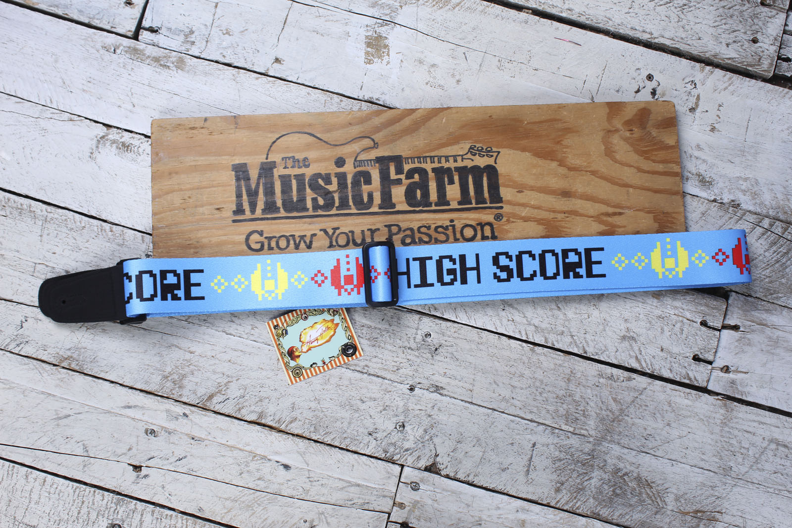 Henry Heller 2" Artist Series Sublimation Strap - High Score Design