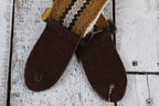Henry Heller 2" Picador Series Handwoven Organic Fabric Strap - Tan Multi Stripe