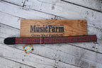 Henry Heller 2 Inch Woven Jacquard Guitar  Strap with Tri Glide & Nylon Backing Multi-Color