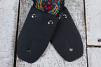 Henry Heller 2 Inch Woven Jacquard Guitar Strap with Tri Glide & Nylon Backing Multi-Color