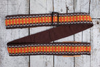 Henry Heller 2 Inch Deluxe Vintage Series Jacquard Guitar Strap Multi-Color