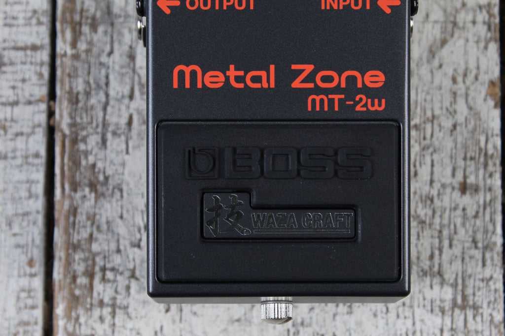 Boss MT-2W Metal Zone Waza Craft Pedal Electric Guitar Distortion Effects Pedal