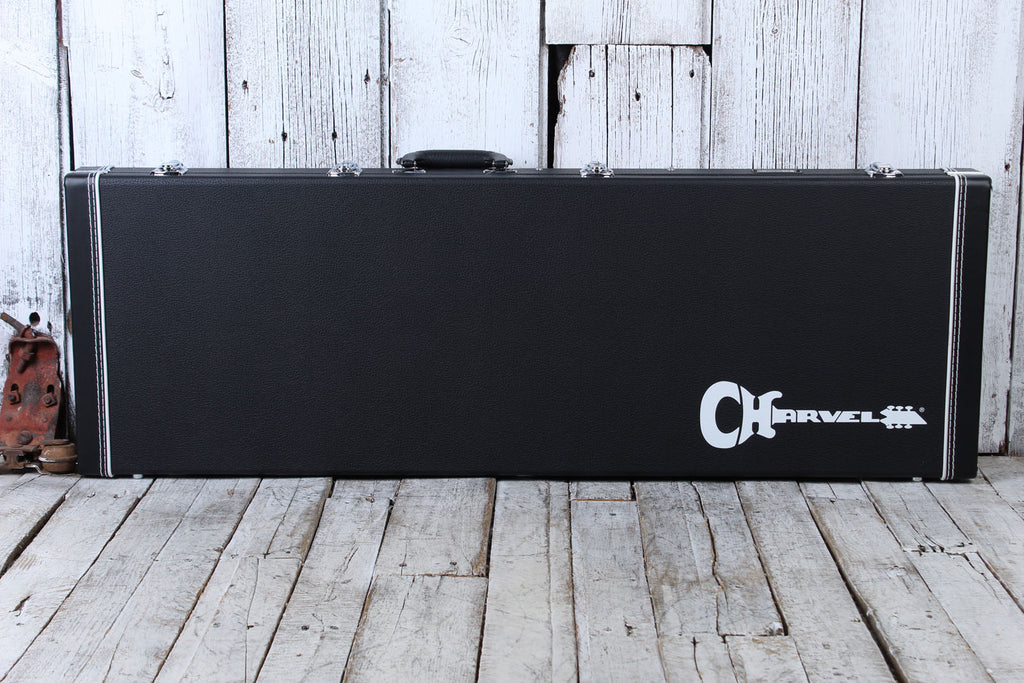 Charvel Bass Hardshell Case for San Dimas 4 and 5 String Bass Guitars Black