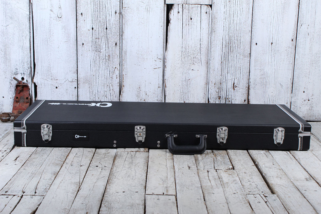 Charvel Bass Hardshell Case for San Dimas 4 and 5 String Bass Guitars Black