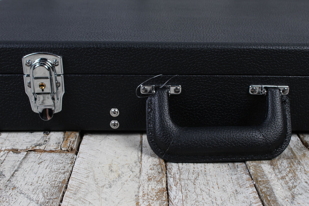 Charvel Bass Hardshell Case for San Dimas 4 and 5 String Bass Guitars Black