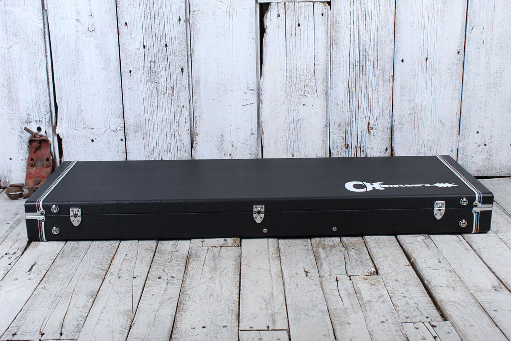 Charvel Bass Hardshell Case for San Dimas 4 and 5 String Bass Guitars Black