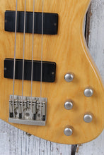 Load image into Gallery viewer, DeArmond Pilot Pro Bass 4 String Electric Bass Guitar Natural Finish