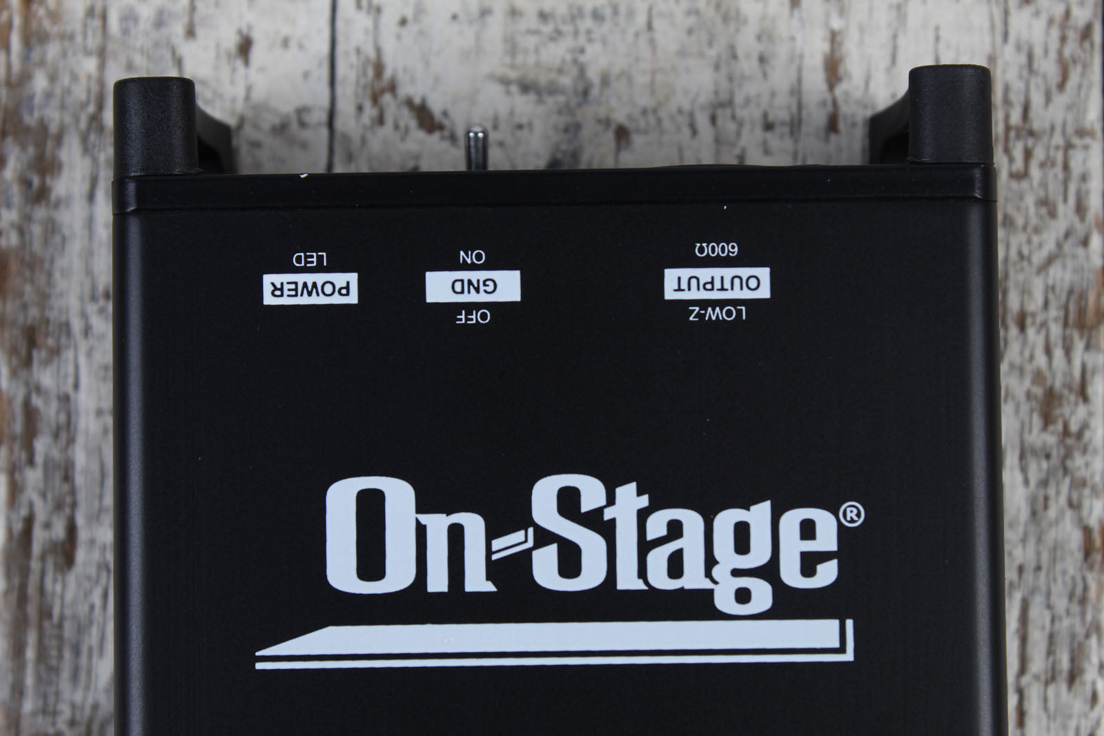 On-Stage DB100 Active DI Box for Acoustic Guitars Bass Guitars Keyboards and More