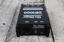 Load image into Gallery viewer, On-Stage DB100 Active DI Box for Acoustic Guitars Bass Guitars Keyboards and More