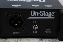 Load image into Gallery viewer, On-Stage DB100 Active DI Box for Acoustic Guitars Bass Guitars Keyboards and More