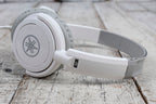 Yamaha HPH-100WH Dynamic Closed Back Headphones with Adjustable Headband White