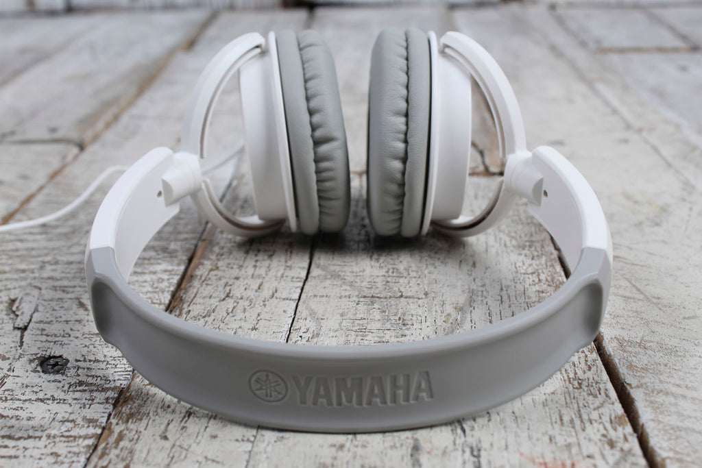 Yamaha HPH-100WH Dynamic Closed Back Headphones with Adjustable Headband White