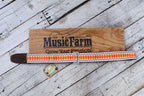 Henry Heller 2 Inch Deluxe Vintage Series Jacquard Guitar Strap Multi-Color