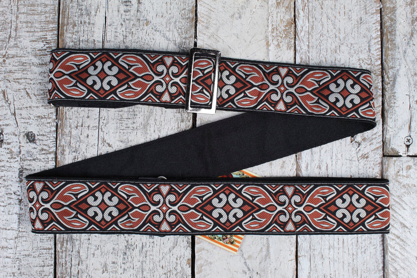 Henry Heller 2" Woven Jacquard Strap w/Tri Glide & Nylon Backing - Multi Color