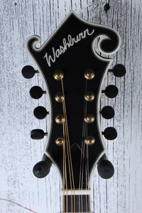 Washburn Americana M118SW Florentine Cutaway F Style Mandolin w Hardshell Case