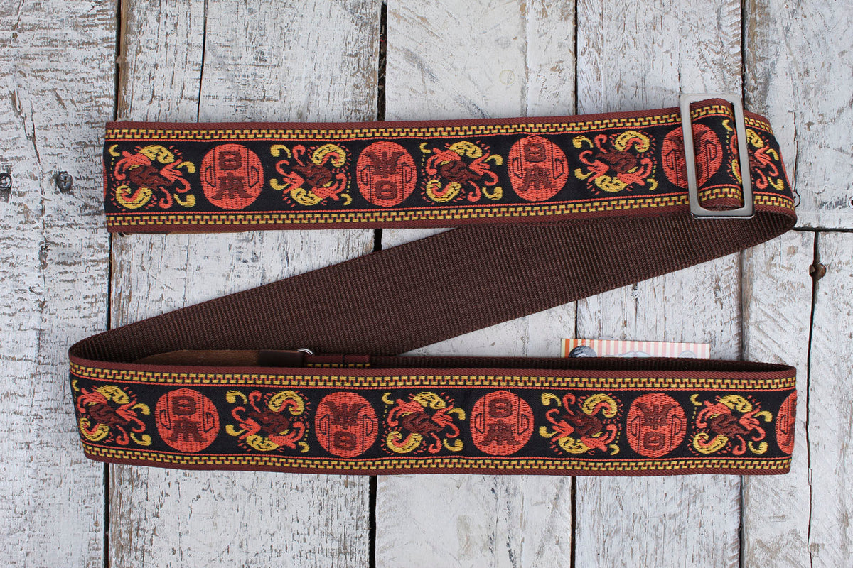 Henry Heller 2" Woven Jacquard Strap w/Tri Glide & Nylon Backing - Multi Color Main image