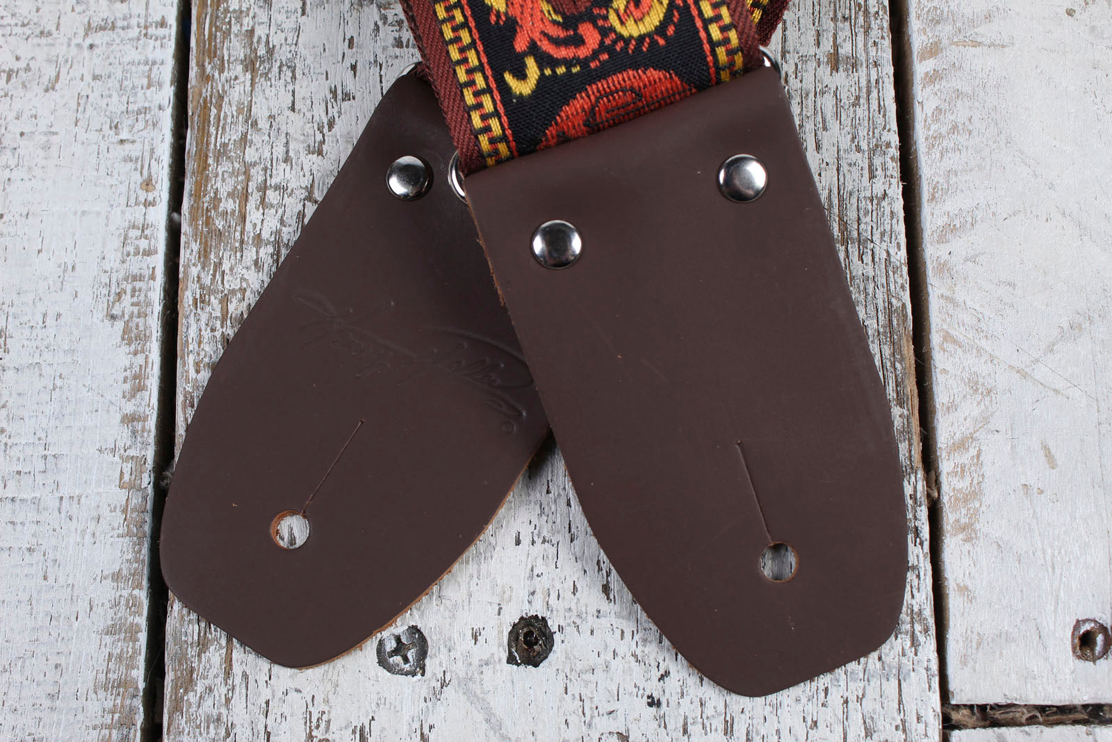 Henry Heller 2" Woven Jacquard Strap w/Tri Glide & Nylon Backing - Multi Color