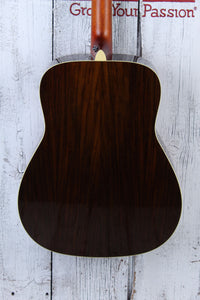 Yamaha FG830 Dreadnought Acoustic Guitar Solid Spruce Top Autumn Burst Finish