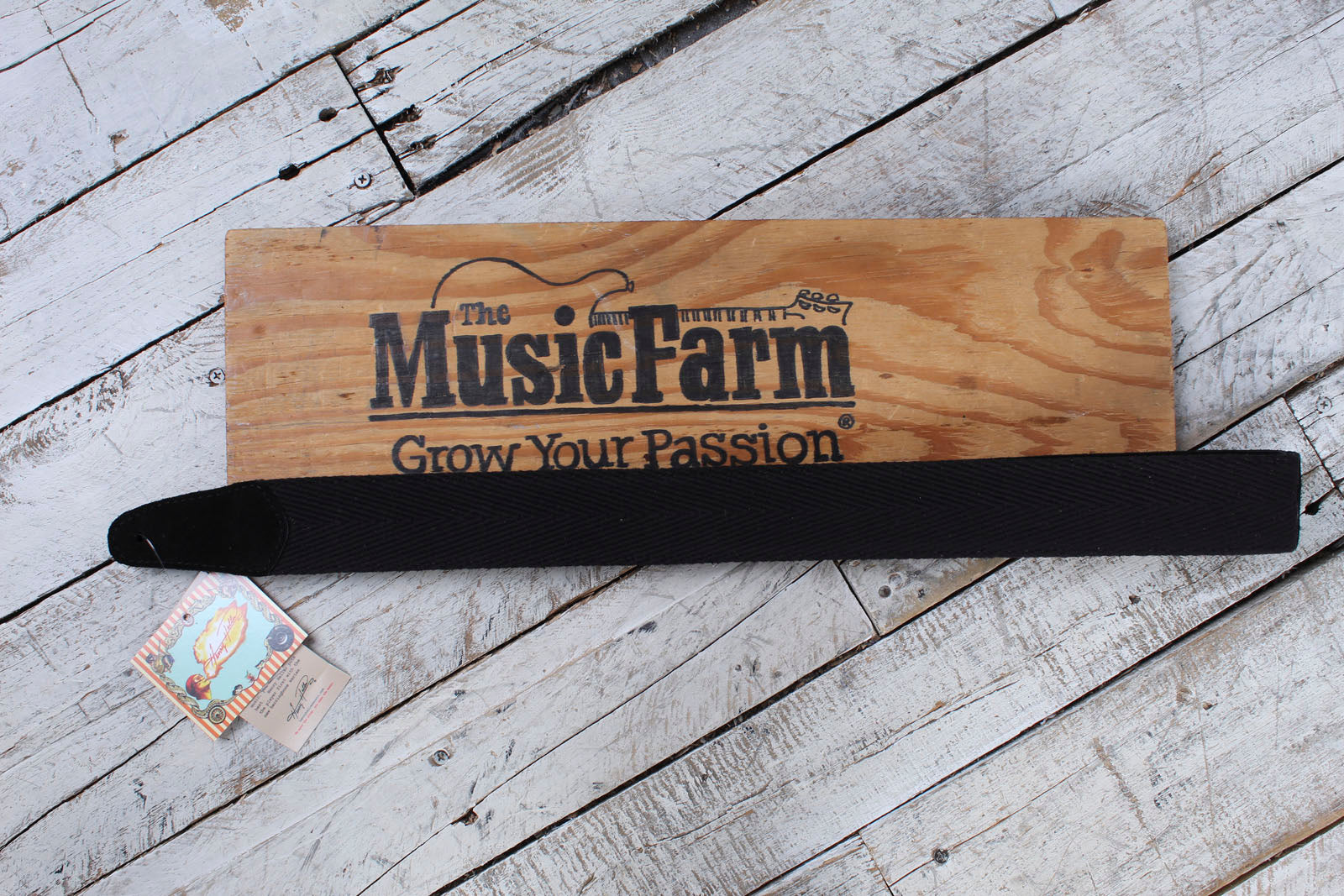 Henry Heller 2" Fashion Cotton Series Strap - Black Secondary image