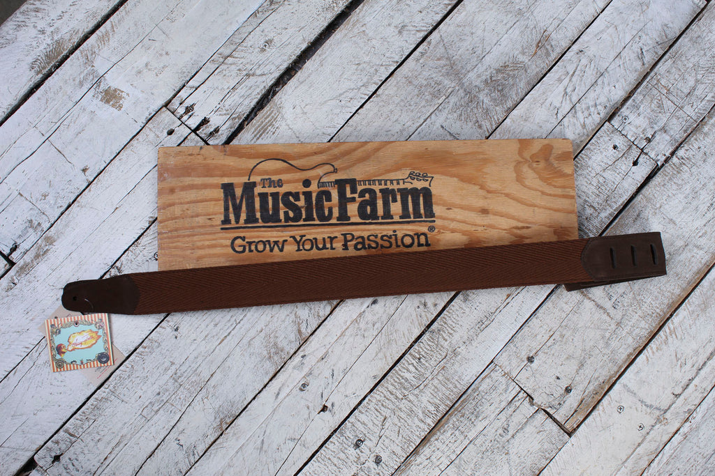Henry Heller 2" Fashion Cotton Series Strap - Brown
