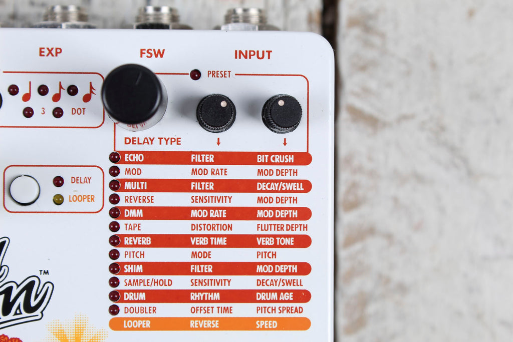 Electro Harmonix Grand Canyon Delay & Looper Pedal Electric Guitar Effects Pedal