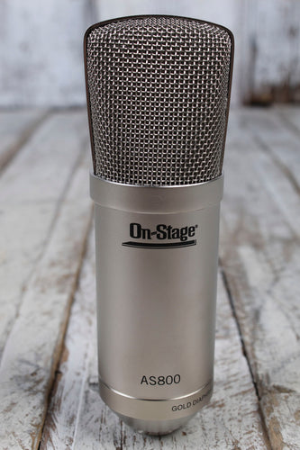 On Stage AS800 Wide diaphragm FET condenser microphone