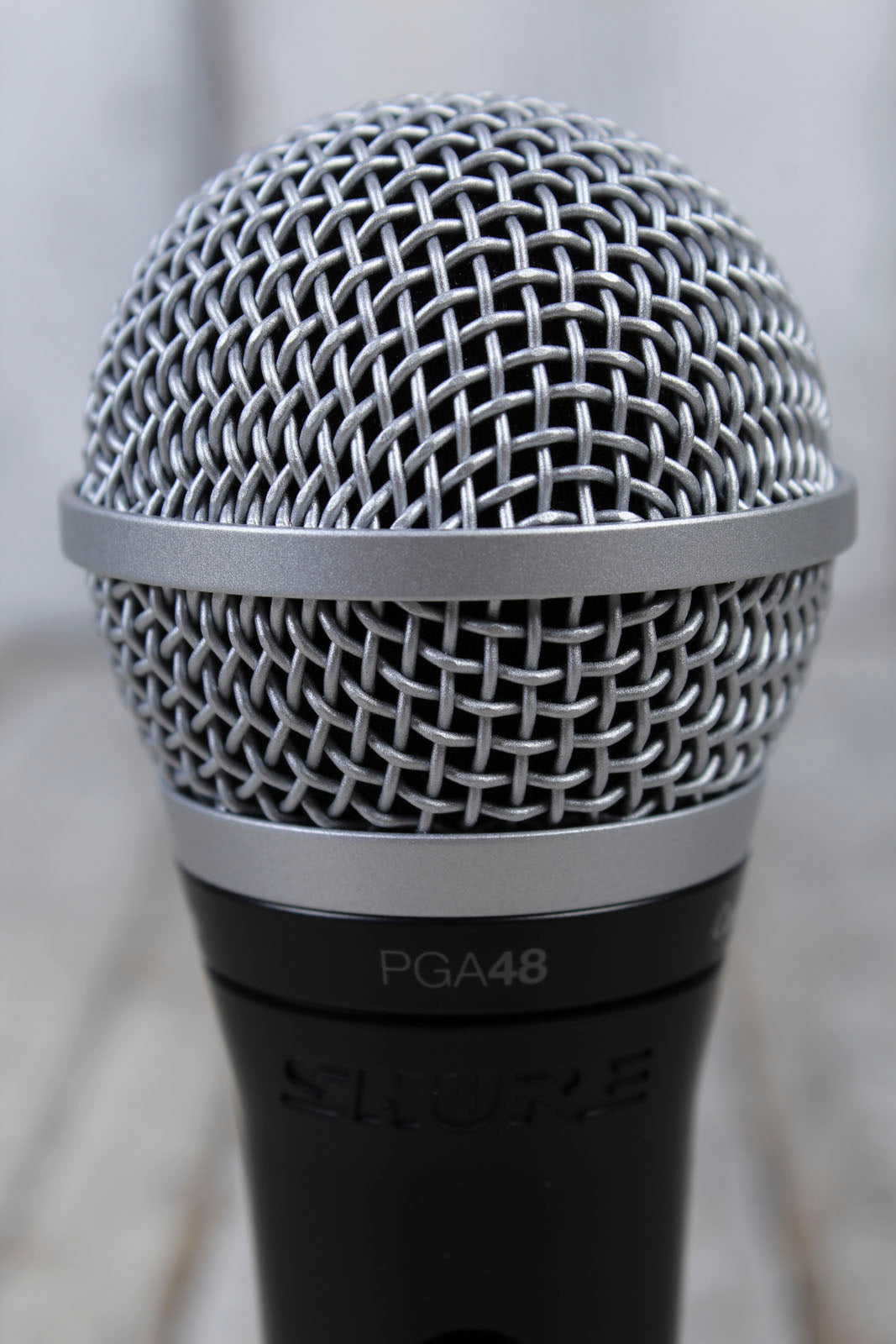 Shure Cardioid Dynamic Vocal Microphone with XLR-QTR cable