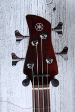 Load image into Gallery viewer, Yamaha TRBX174EW RTB 4 String Bass Electric Guitar Exotic Wood Top Root Beer